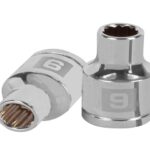 DADO DE 9 MM, 12 PUNTAS, CUADRO 1/2', TRUPER   13523
