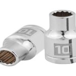 DADO DE 10 MM, 12 PUNTAS, CUADRO 1/2', TRUPER   13524