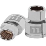 DADO DE 11 MM, 12 PUNTAS, CUADRO 1/2', TRUPER   13525