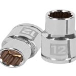 DADO DE 12 MM, 12 PUNTAS, CUADRO 1/2', TRUPER   13526