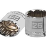 DADO DE 25 MM, 12 PUNTAS, CUADRO 1/2', TRUPER    13539