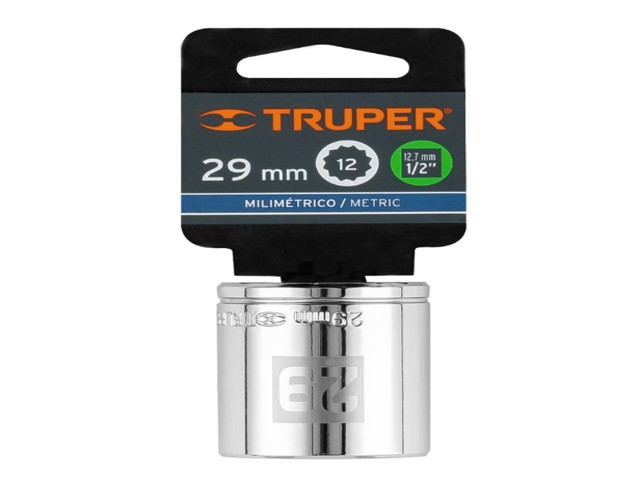 DADO DE 29 MM, 12 PUNTAS, CUADRO 1/2', TRUPER 13543 - Image 2