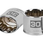 DADO DE 30 MM, 12 PUNTAS, CUADRO 1/2', TRUPER   13544