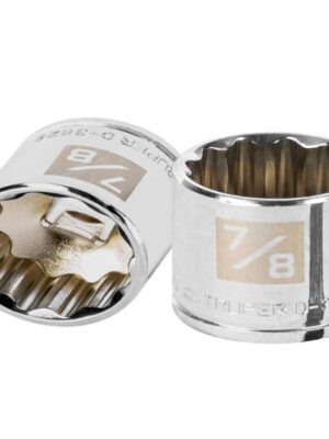 DADO DE 7/8', 12 PUNTAS, CUADRO 3/8', TRUPER  13590