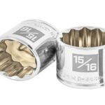 DADO DE 15/16', 12 PUNTAS, CUADRO 3/8', TRUPER  13591