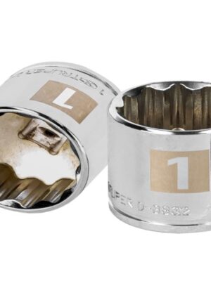 DADO DE 1', 12 PUNTAS, CUADRO 3/8', TRUPER  13592