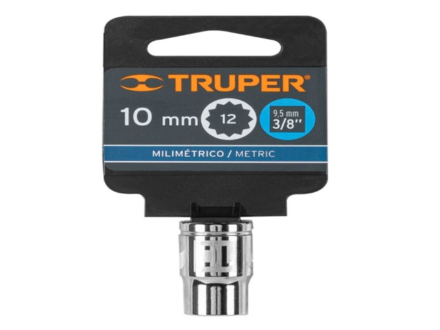 DADO DE 10 MM, 12 PUNTAS, CUADRO 3/8', TRUPER 13630 - Image 2