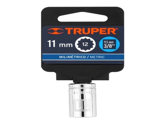 DADO DE 11 MM, 12 PUNTAS, CUADRO 3/8', TRUPER 13631 - Image 2