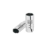 DADO PARA BUJÍAS DE 5/8', 6 PUNTAS, CUADRO 3/8', TRUPER   13655