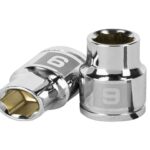 DADO DE 9 MM, 6 PUNTAS, CUADRO 3/8', TRUPER   13673