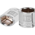 DADO DE 15 MM, 6 PUNTAS, CUADRO 3/8', TRUPER   13679