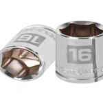 DADO DE 16 MM, 6 PUNTAS, CUADRO 3/8', TRUPER   13680