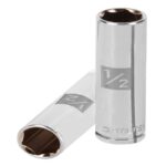 DADO LARGO DE 1/2', 6 PUNTAS, CUADRO 3/8', TRUPER   13714