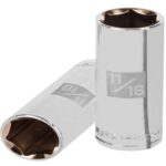 DADO LARGO DE 11/16', 6 PUNTAS, CUADRO 3/8', TRUPER   13717