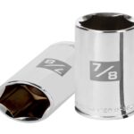 DADO LARGO DE 7/8', 6 PUNTAS, CUADRO 3/8', TRUPER   13720