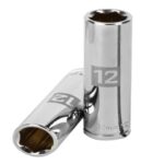 DADO LARGO DE 12 MM, 6 PUNTAS, CUADRO 3/8', TRUPER   13772