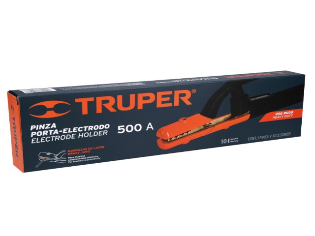 PINZA PORTA ELECTRODO DE 500 A, TRUPER 14233 - Image 2