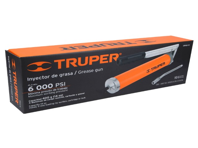 INYECTORA DE GRASA 14 OZ, 6000 PSI CON GRIP ANTIDERRAPANTE 14859 - Image 2