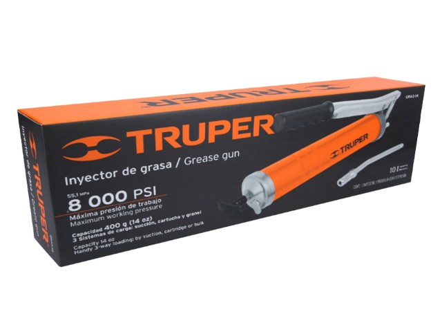 INYECTORA DE GRASA 14 OZ, 8000 PSI CON GRIP ANTIDERRAPANTE 14860 - Image 2