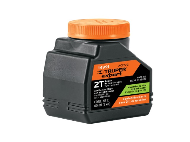 ACEITE SINTÉTICO PARA MOTOR DE 2 TIEMPOS, 60 ML    14991