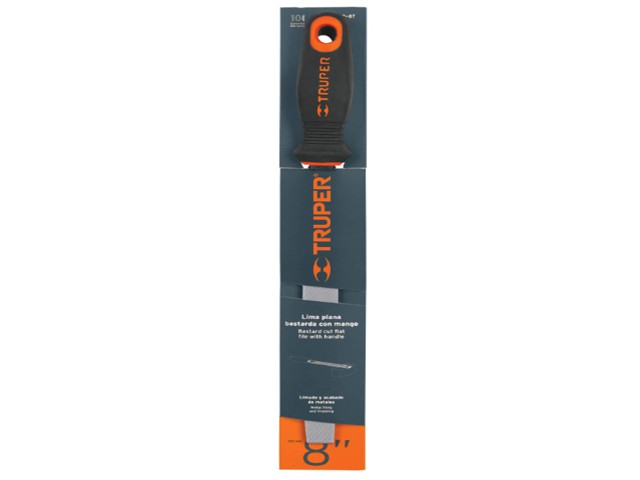 LIMA PLANA BASTARDA 8' CON MANGO COMFORT GRIP, TRUPER 15311 - Image 2
