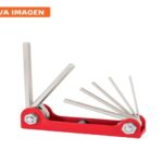 JUEGO DE 7 LLAVES HEXAGONALES STD, TIPO NAVAJA, TRUPER  15560