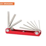 JUEGO DE 9 LLAVES HEXAGONALES STD, TIPO NAVAJA, TRUPER  15566