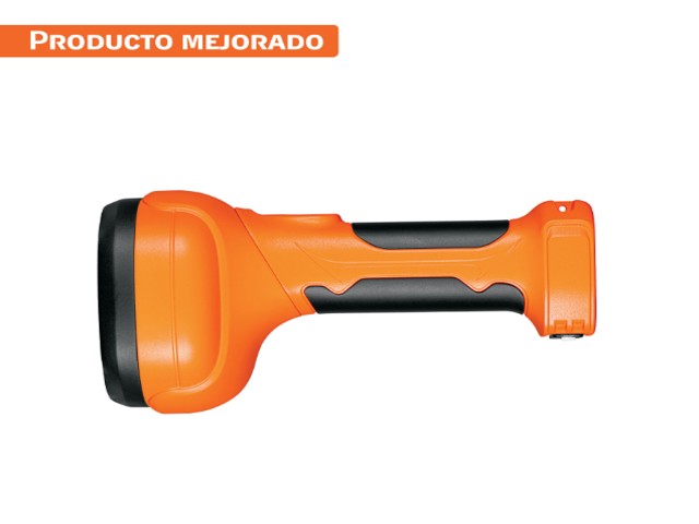 LINTERNA PLÁSTICA DE LED 300 LM, RECARGABLE, TRUPER   16005