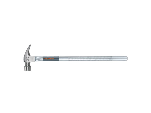 MARTILLO TUBULAR PULIDO 20 OZ ALOJAMIENTO IMANTADO UÑA RECTA  16661