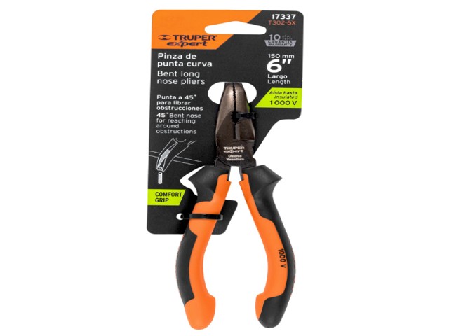 PINZA PUNTA CURVA 6' MANGO COMFORT GRIP, TRUPER EXPERT 17337 - Image 2