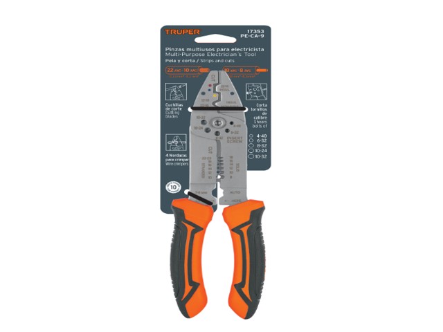 PINZA 9' PELA CABLES, 26 A 10 AWG, TRUPER 17353 - Image 2