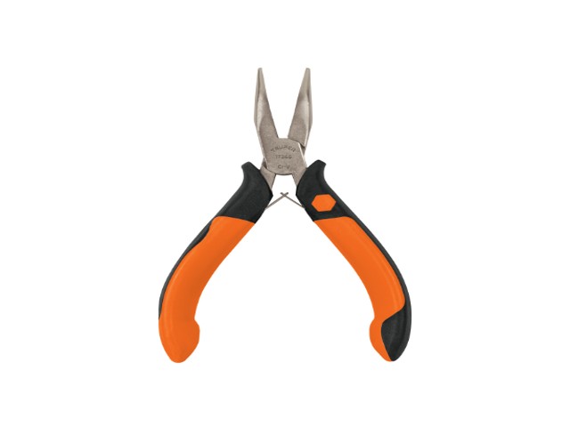 MINI PINZA DE PUNTA CURVA 5′ MANGO COMFORT GRIP, TRUPER   17365