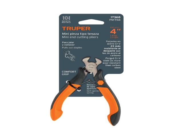 MINI PINZA TIPO TENAZA 4' MANGO COMFORT GRIP, TRUPER 17368 - Image 2