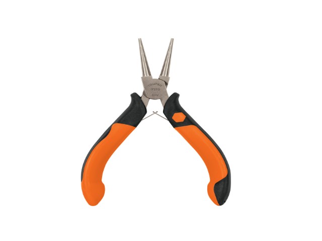 MINI PINZA DE PUNTA REDONDA 5′ MANGO COMFORT GRIP, TRUPER   17370