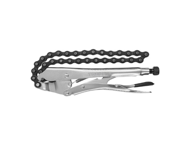 PINZA DE PRESIÓN 8′ DE CADENA, TRUPER   17438