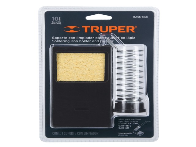 BASE PARA CAUTÍN TIPO LÁPIZ CON LIMPIADOR DE ESPONJA, TRUPER 17556 - Image 2