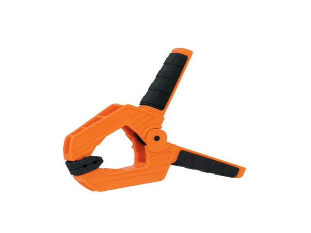 PRENSA DE RESORTE DE 4′ CUERPO DE NYLON, MANGO TPR, TRUPER  17700