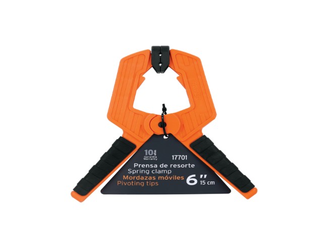 PRENSA DE RESORTE DE 6' CUERPO DE NYLON, MANGO TPR, TRUPER 17701 - Image 2