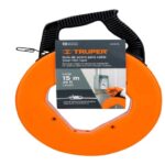 GUÍA DE ACERO DE 15 M PARA CABLE, CON CARRETE, TRUPER   17751