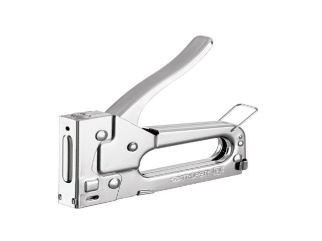 ENGRAPADORA TIPO PISTOLA PARA ¼’ Y 5/16′, CON 200 GRAPAS   17977
