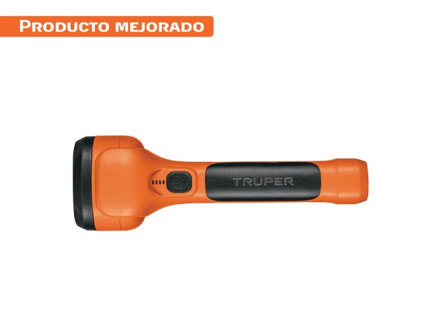 LINTERNA PLÁSTICA DE LED 350 LM, RECARGABLE, TRUPER    19847