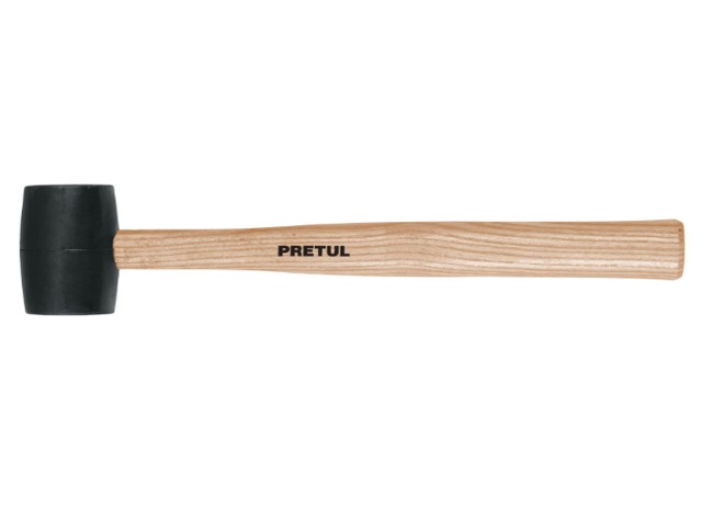 MAZO DE HULE, 8 OZ, PRETUL   20565