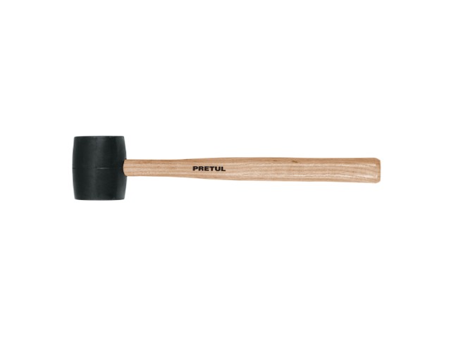 MAZO DE HULE, 16 OZ, PRETUL   20566