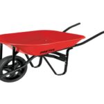 CARRETILLA 4 FT3 ROJA, IMPONCHABLE, BASTIDOR TUBULAR, PRETUL   20629