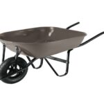 CARRETILLA 5.5 FT3, GRIS, NEUMÁTICA, BASTIDOR TUBULAR,PRETUL    20646