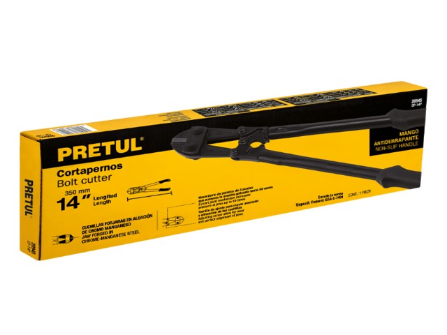 CORTAPERNOS 14', MANGO TUBULAR, PRETUL 20945 - Image 2