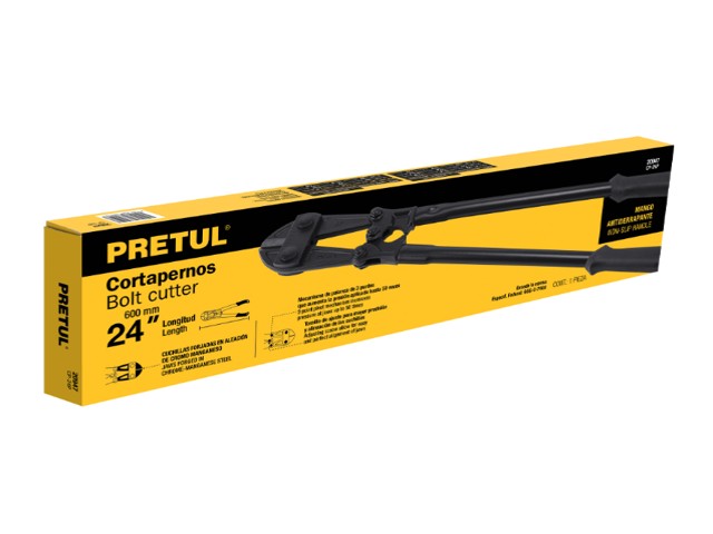 CORTAPERNOS 24', MANGO TUBULAR, PRETUL 20947 - Image 2