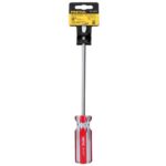 DESARMADOR PLANO 1/4 X 8' MANGO DE PVC, PRETUL   21460