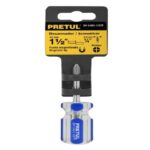 DESARMADOR DE CRUZ 1/4 X 1-1/2' MANGO DE PVC, PRETUL   21476