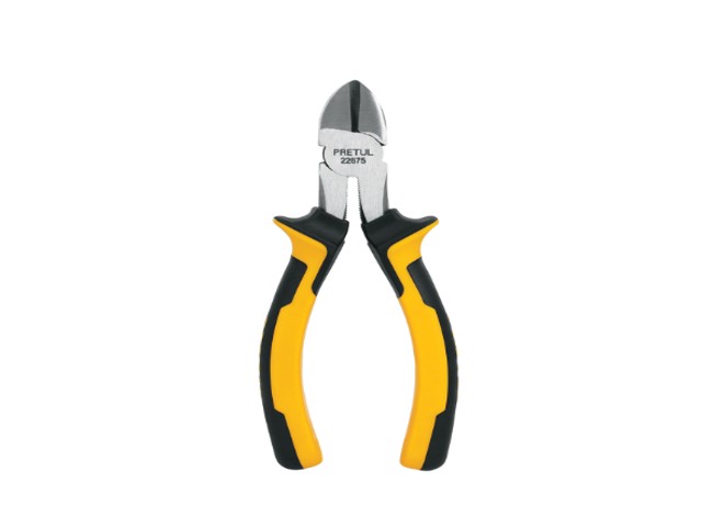 PINZA DE CORTE DIAGONAL 6′ MANGO COMFORT GRIP, PRETUL  22675